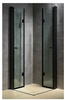Kabina prysznicowa 90x90 szkło 6mm czarna 23178185