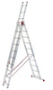 Drabina aluminiowa uniwersalna 3x7 Professional na schody (wysokość robocza: 5,30m) 99674911