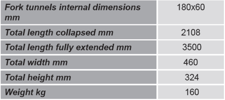 Dźwig do wózka widłowego GermanTech (udźwig: od 640 do 3000 kg) 99724832