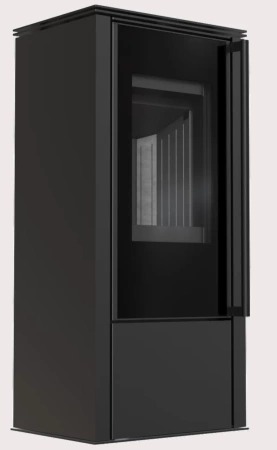 Piec stalowy Ø 150 5,5kW czarne wyłożenie - spełnia anty-smogowy EkoProjekt 30083212