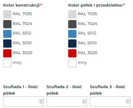 Szafa z 3 wysuwanymi przedziałami do opraw narzędziowych CNC (wymiary: 2120x1060x670 mm) 16083249