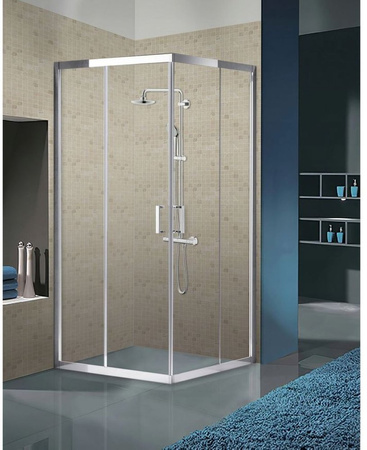 Kabina prysznicowa 80x80 szkło 6mm kwadratowa 23178195
