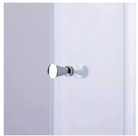 Drzwi prysznicowe 120cm przesuwne ścianka szkło 6mm 23178238