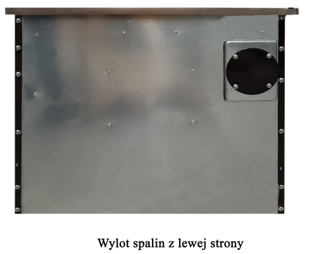 Kuchnia, angielka z piekarnikiem 7kW na drewno, bez płaszcza wodnego (kolor: brązowy) 50082887