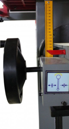Wiertarka pozioma Holzmann 400V (max. długość obróbki: 250 mm, wymiary blatu: 600x320 mm) 44350002