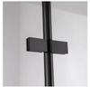 Drzwi prysznicowe 110 cm składane Ścianka black 23179595