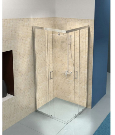 Kabina prysznicowa 80x80 szkło 6mm kwadratowa 23178195