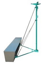 Mocowanie rozporowe 2.45-3.3m do wciągarek 200kg + Zestaw do przekształcenia mocowania rozporowego w wolnostojące z odciągami i skrzynią balastową 150kg i 200kg 05679730