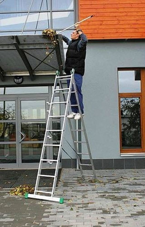 Drabina uniwersalna Aloss 2x9 (wysokość robocza: 5,40m) 99674733
