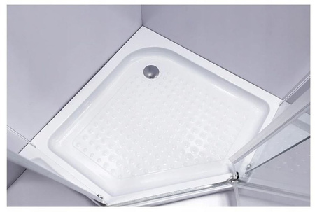 Kabina prysznicowa pięciokątna 90x90 brodzik 23178229