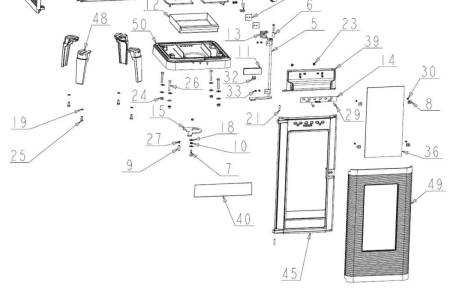 Piec wolnostojący INVICTA 7kW (wylot spalin: góra, kolor: antracyt) - spełnia anty-smogowy EkoProjekt 86854924