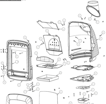 Piec wolnostojący 5kW Elo M (wylot spalin: góra, kolor: emalia biała) - spełnia anty-smogowy EkoProjekt 86865684