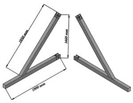 Podpory do wciągarki budowlanej 08176788