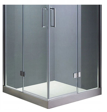 Kabina prysznicowa 90x90 szkło 6mm kwadrat uchylna 23178193