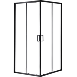 Kabina prysznicowa kwadratowa Czarna Black 90x90cm 5MM 23180201