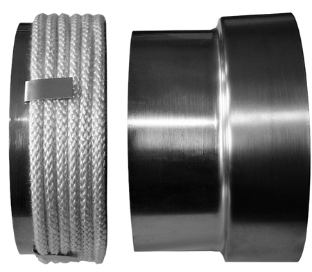 Przejście rura stalowa - komin ceramiczny fi 220 30054499