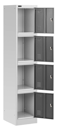 Szafa metalowa Fromm & Starck - 4 komory (wymiary: 38 x 45 x 185 cm) 45674775