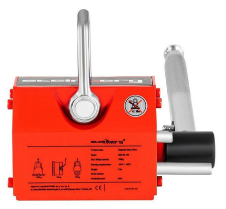 Podnośnik magnetyczny Steinberg Systems (udźwig: 100 kg) 45674885