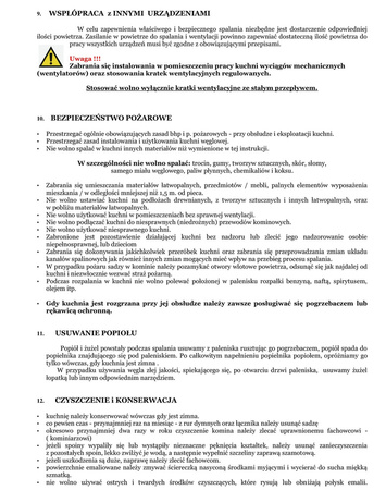 Kuchnia, angielka, moc kuchni/wody: 9,2/3,2kW, Jawor z wężownicą (nieobudowana, kolor: biało brązowy) - spełnia anty-smogowy EkoProjekt 25980270
