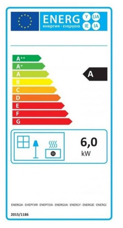 Piec wolnostojący Wamsler 3-6kW (spaliny: tył) - spełnia anty-smogowy EkoProjekt 88879860