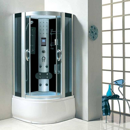 Kabina z Hydromasażem 100x100 sauna 23179685