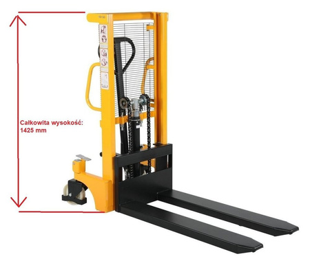SWARK Sztaplarka ręczna, niski GermanTech (udźwig: 1000 kg, wysokość podnoszenia: 1m, długość wideł: 1150 mm) 99777146