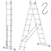 Drabina uniwersalna Aloss 2x9 (wysokość robocza: 5,40m) 99674733