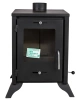 Piec wolnostojący stalowy 6,8kW na drewno (średnica wylotu spalin: 120mm) - spełnia anty-smogowy EkoProjekt 65882973