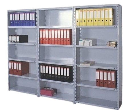 Regał metalowy do archiwum 2500x900x300 mm – 7 półek – nośność 100 kg/półkę