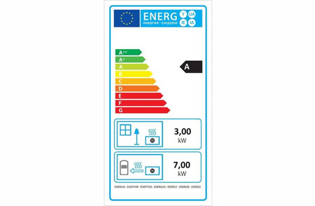 Kuchnia węglowa kocioł piec CO z płaszczem wodnym 10-12kW (kolor: biały, średnica wylotu spalin: 118 mm) - spełnia anty-smogowy EkoProjekt 99682647
