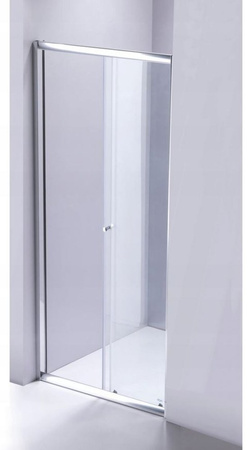 Drzwi prysznicowe 120cm przesuwne ścianka szkło 6mm 23178238