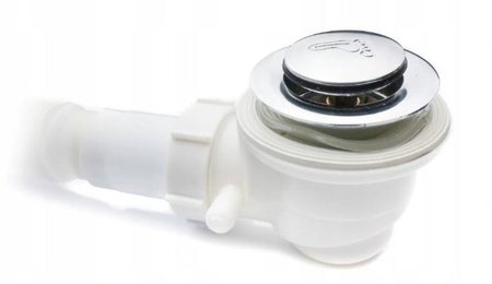 Brodzik kwadratowy 90x90 głęboki 15cm biały+syfon 23178200