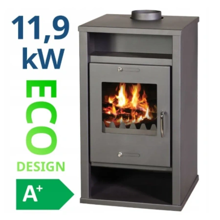 Piec piecyk kominek na drewno 11,9kW - spełnia anty-smogowy EkoProjekt 48280252