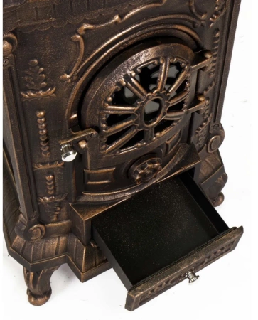 Piec koza żeliwny 8-10kW (kolor: brąz) - spełnia anty-smogowy EkoProjekt 04483309