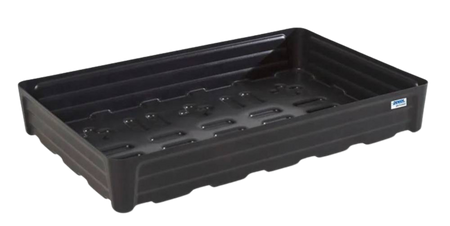 Wanna na małe pojemniki z polietylenu (PE), bez kraty, 120 l, 1168 x 784 x 180 72279223