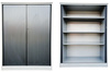 Box24 Szafa roletowa metalowa 3 półki - model używany (wymiary: 160x120x45 cm) 17678476