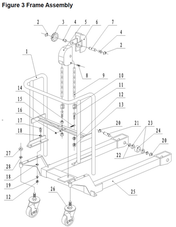 Wózek paletowy/platformowy podnośnikowy elektryczny GermanTech (max wysokość: 85-1200 mm, udźwig: 400 kg, długość wideł: 650 mm) 99724819