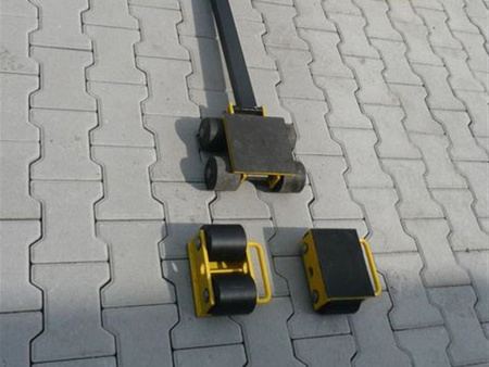 Zestaw wózków, rolki: 8x stal (nośność: 10 T) 12235617