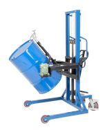 Dźwignik beczek, wywrotnica 180°, beczki stal. 200l, podwozie szer., wys. podnoszenia 0-1270mm 72278433