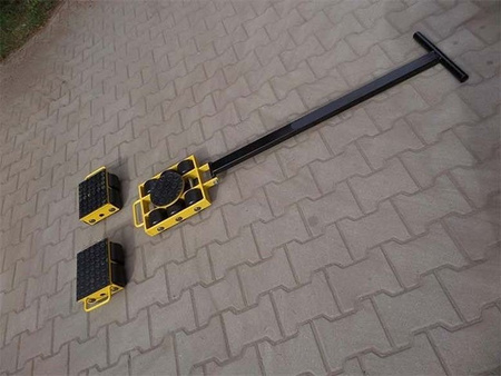 Zestaw wózków, rolki: 14x stal (nośność: 23 T) 12267444