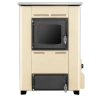 Kuchnia węglowa kocioł piec CO z płaszczem wodnym 25-27kW (kolor: beżowy, średnica wylotu spalin: 148 mm) - spełnia anty-smogowy EkoProjekt 99682660
