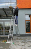 Drabina aluminiowa Aloss 2x11 na schody (wysokość robocza: 6,50m) 99674731