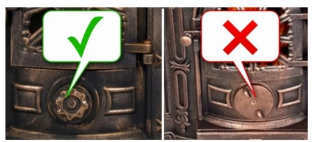 Piec koza żeliwny 8-10kW (kolor: brąz) - spełnia anty-smogowy EkoProjekt 04483309