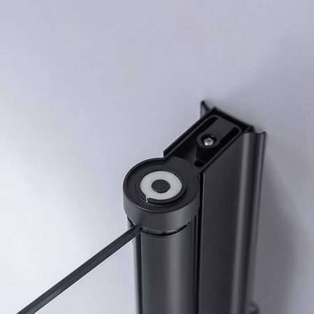 Kabina prysznicowa kwadratowa 80x80 cm Czarna 23181733