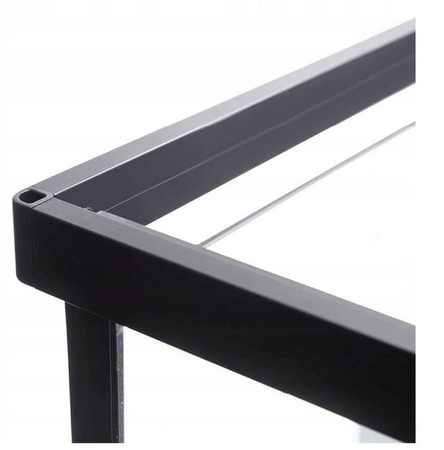 Kabina prysznicowa 120x80 czarna szkło 6mm 23178245