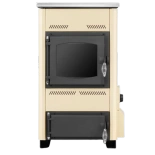 Kuchnia węglowa kocioł piec CO z płaszczem wodnym 10-12kW (kolor: beżowy, średnica wylotu spalin: 118 mm) - spełnia anty-smogowy EkoProjekt 99682648