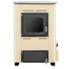 Piec kominek koza kuchenka kuchnia węglowa westfalka piecokuchnia kocioł CO z płaszczem wodnym 15-17kW (kolor: beżowy, średnica wylotu spalin: 128 mm) - spełnia anty-smogowy EkoProjekt 99682159