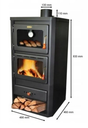 Piec koza wolnostojący piekarnikiem 12kW - spełnia anty-smogowy EkoProjekt 04482065