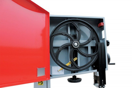 Piła taśmowa Holzmann 400V (wymiary obrabianego przedmiotu: 465/290 mm, wymiary blatu: 535x485 mm) 44349942