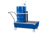 Przewoźna wanna wychwytowa ze stali na 2 beczki 200 l, lakierowana, z zabezp.transport. 72279360